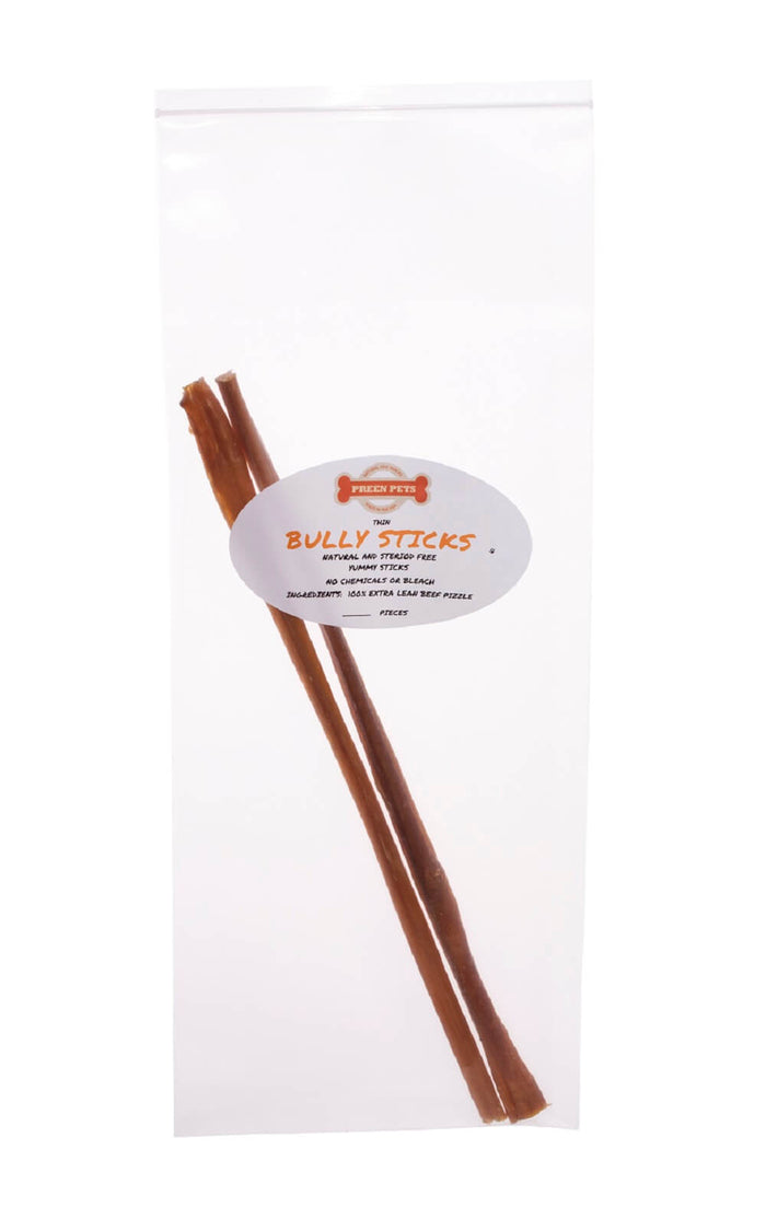 12-inch Steer Bully Sticks — all-natural dog treats made in the USA by Preen Pets (photo 2)