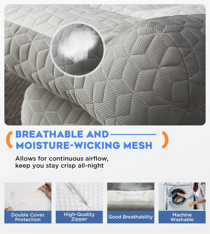 4 X Orthopedic Deep Sleep Pillow