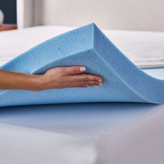 Advanced Cooling 3" Gel Memory Foam Mattress Topper