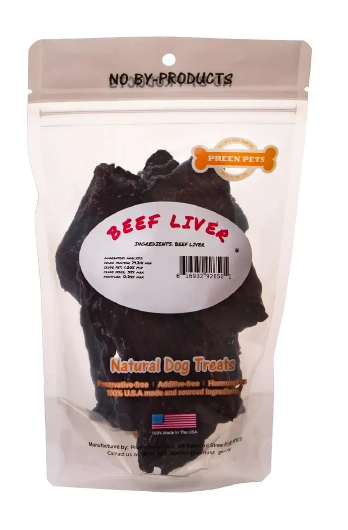 Beef Liver — all-natural dog treats made in the USA by Preen Pets (photo 3)