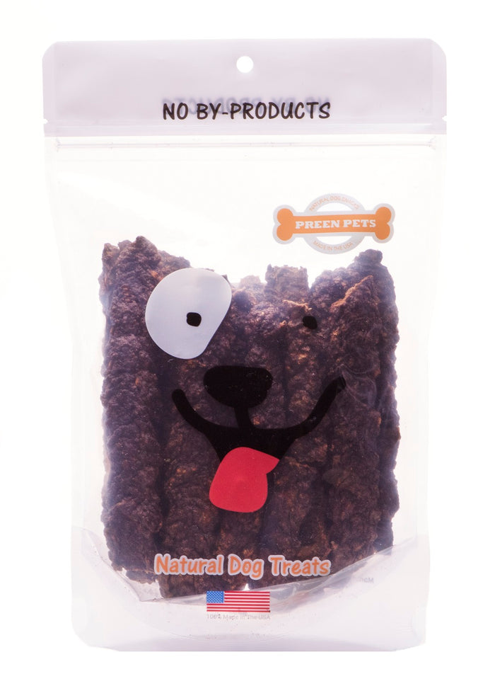 Beef Strips — all-natural dog treats made in the USA by Preen Pets (photo 2)