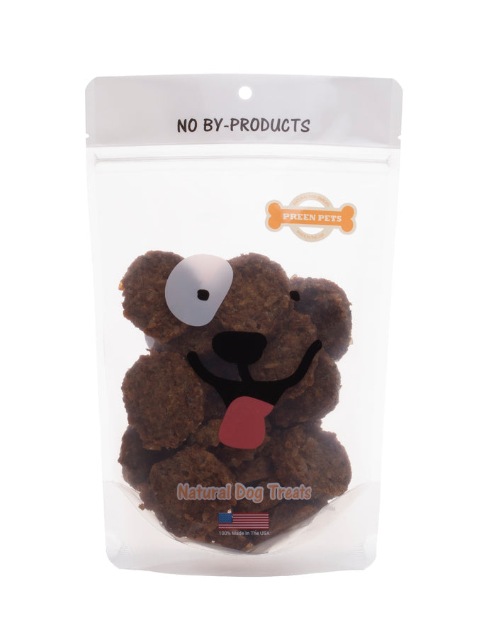 Beef & Sweet Potato Burger — all-natural dog treats made in the USA by Preen Pets (photo 2)