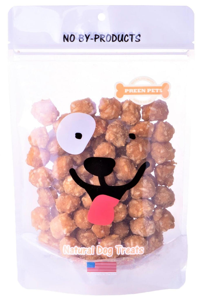 Chicken Meatballs — all-natural dog treats made in the USA by Preen Pets (photo 2)