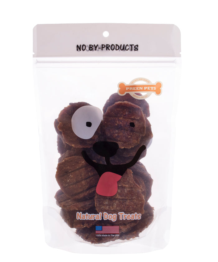 Chicken Burger with Chicken Liver — all-natural dog treats made in the USA by Preen Pets (photo 2)