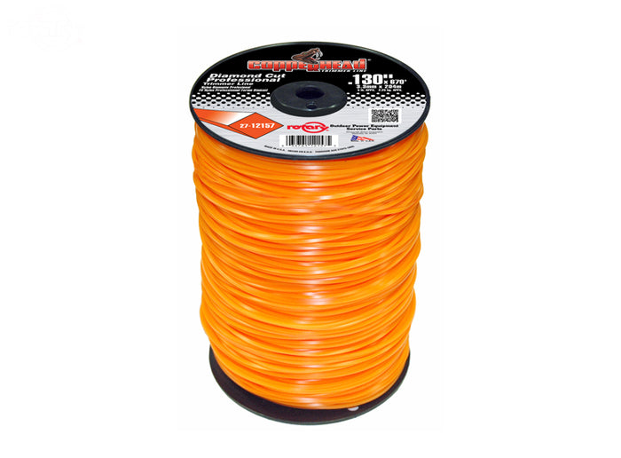 Copperhead 12157 Diamond Trimmer Line .130" 5 LB Spool | 670'