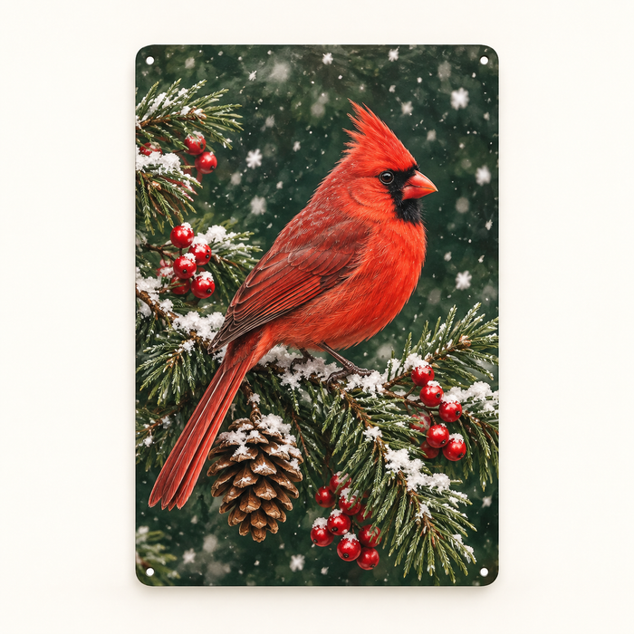 Custom Holiday Metal Sign – Halloween, Christmas or Your Design