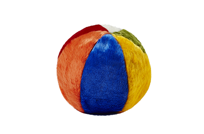 Fluff & Tuff Beach Ball Plush Dog Toy