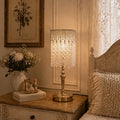 French White Lace Lampshade | DIY Romantic Bedside Table Lamp Shade Kit
