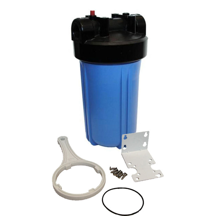 Harvard HFHPLD10BP Large Filter Housing Kit Blue Sump 1"