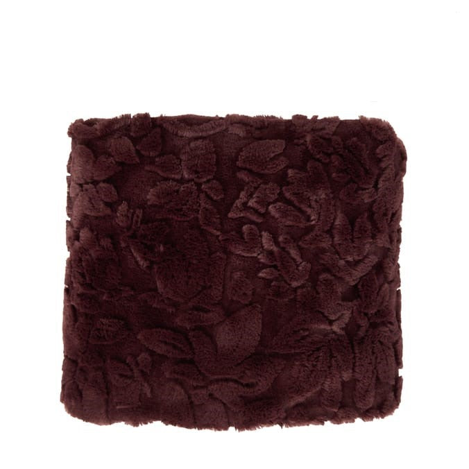 Hinch Home Faux Fur Throw 150 x 170cm – Embossed Floral Sofa & Bed Throw