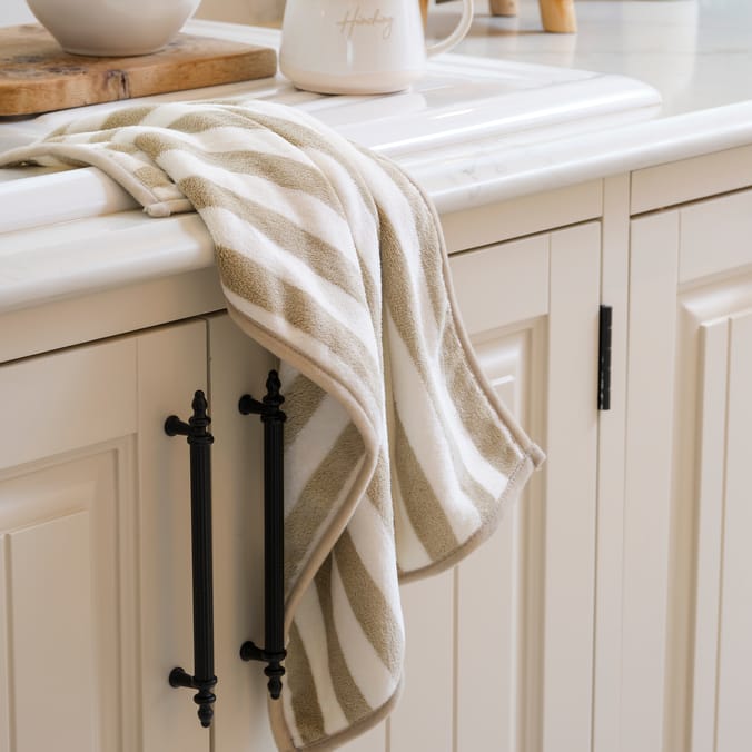 Hinch Home Microfibre Tea Towels 2 Pack 70 x 40cm – Ultra Absorbent Lint-Free Kitchen Towels