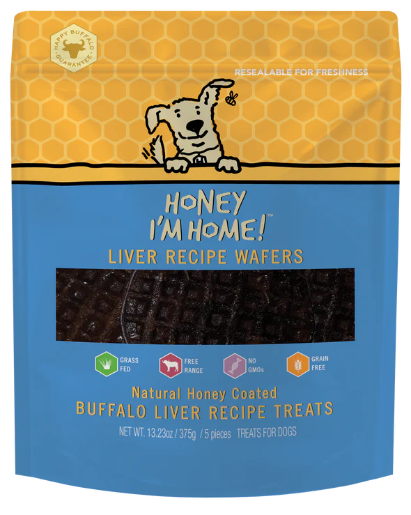 Honey I'm Home! Liver Recipe Wafers Dog Treats