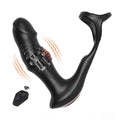 KINKLOVE Playboy 9 Wiggling Swaying Vibrating Cock Ring Anal Dildo