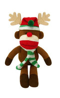 Lulubelles Sock Monkey Max Reindeer