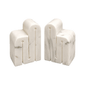 Marble Bookends Set of 2