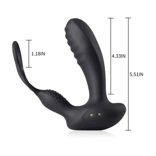 Milking Man Handler Vibrating Heating Versatile Anal P-Spot Vibrator