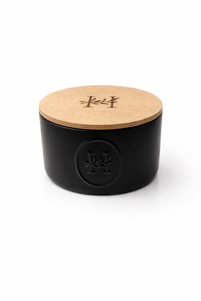 Mrs Hinch After Dark Scented Candle 560g – Triple Wick Ceramic Jar Warm Woody Fragrance