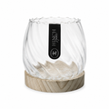 Mrs Hinch Glass Hurricane Glass Candle Holder 12cm – Clear Glass Candle Holder Home Décor