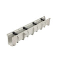 NDS DS-099 Dura Slope® Channel Drain, 6.7 in. to 7.0 in. Invert Depth, 6 in. Wide X 4 ft. Long X 8.5 in. Deep