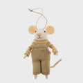 Overalls Olive Mouse
