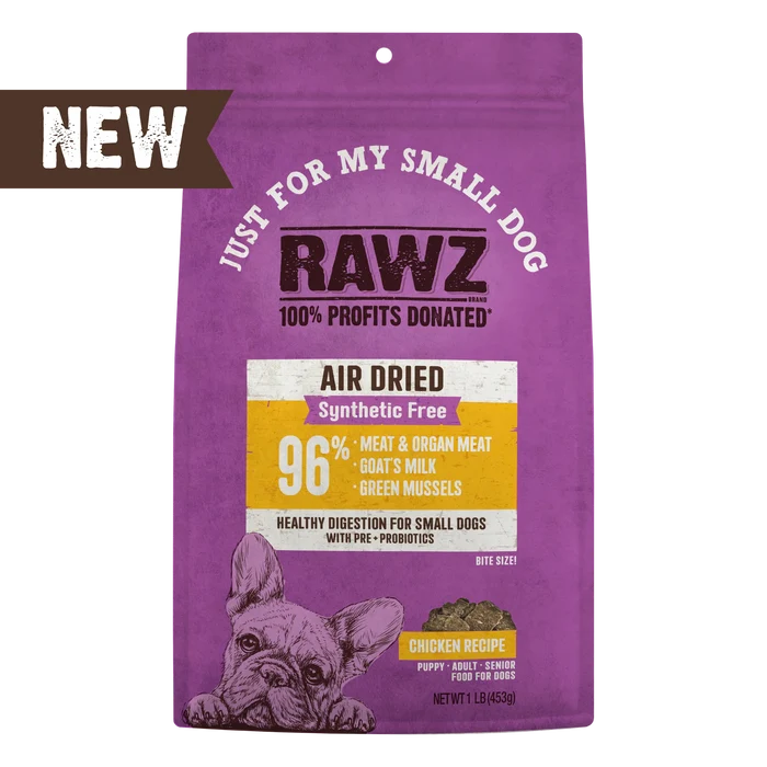 Rawz Air Dried "Just For My Small Dog" Chicken Recipe