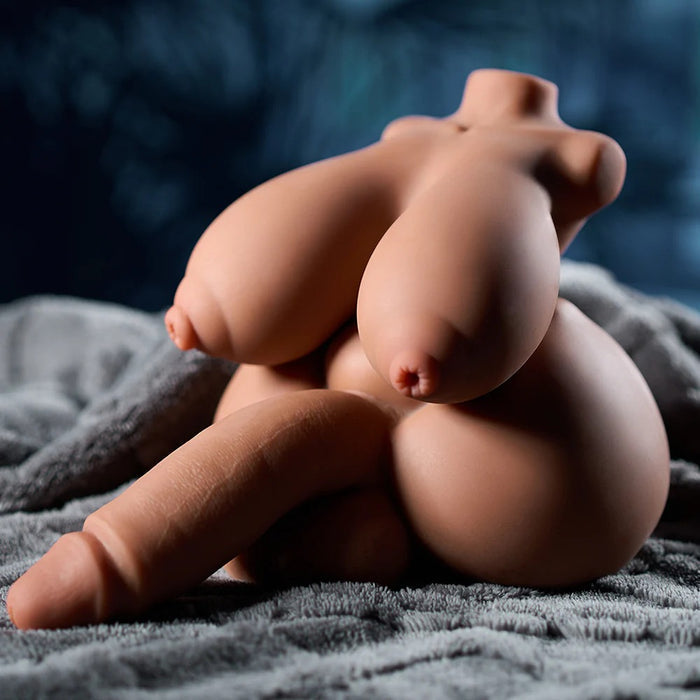 Robin Shemale Sex Doll Torso with Hentai Fuckable Tits 9.92lb