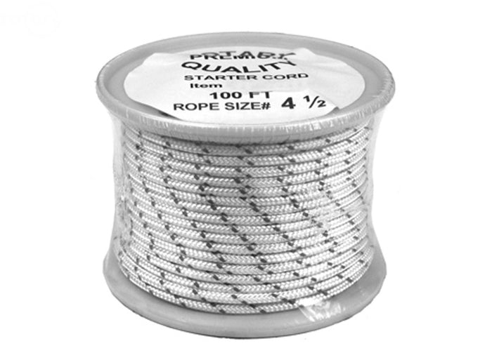Rotary 11738 Starter Rope #4 X 100 Foot Roll Premium Braided