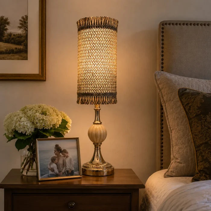 Rustic Woven Lampshade Kit | Handmade Table Lamp Shade