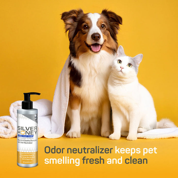 Silver Honey Skin & Coat Care Nourish & Soothe Shampoo with Odor Neutralizer
