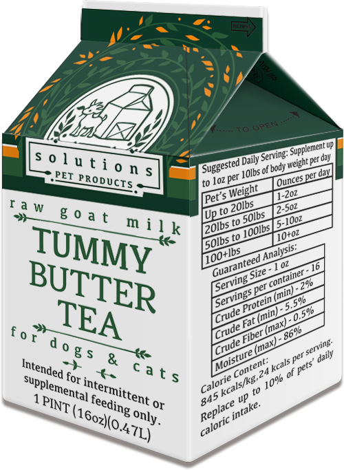 Solutions Pet Products Tummy Butter Tea Supplement