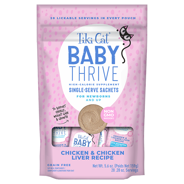 Tiki Cat Baby Thrive Chicken Liver 20 Pack