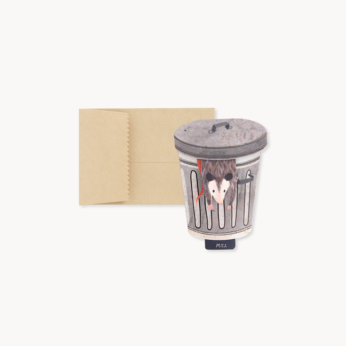Trash Opposum Card