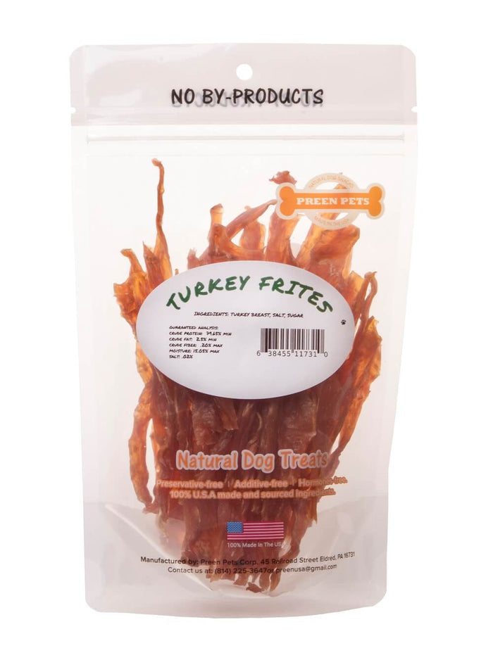 Turkey Frites — all-natural dog treats made in the USA by Preen Pets (photo 3)