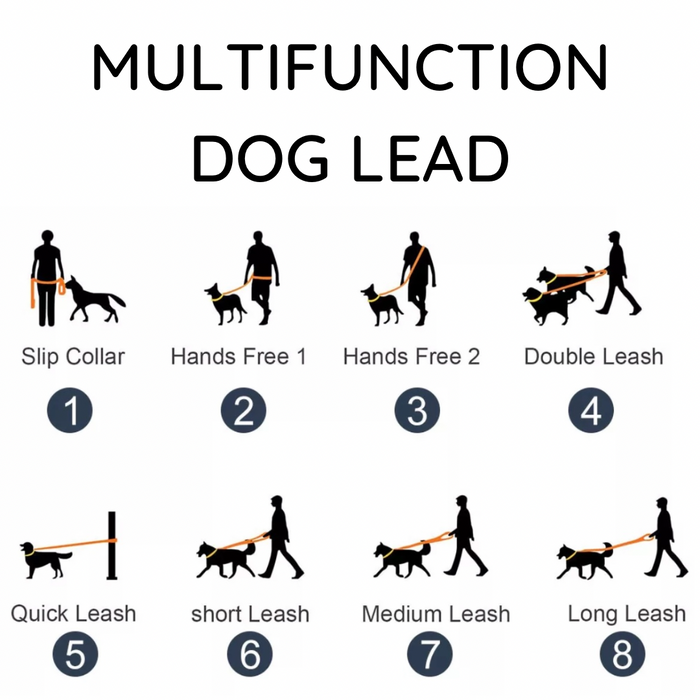 Waterproof Handsfree Dog Lead