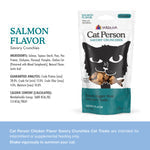 Weruva Cat Person  Salmon Savory Crunchies Cat Treats