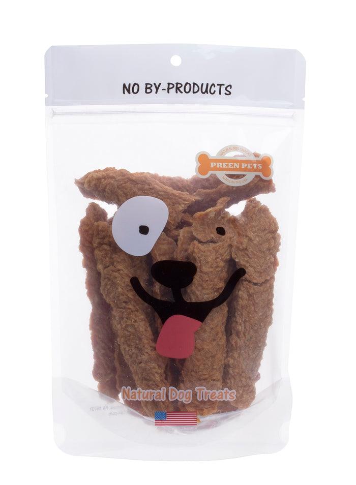 Wild Alaskan Salmon Strips — all-natural dog treats made in the USA by Preen Pets (photo 2)